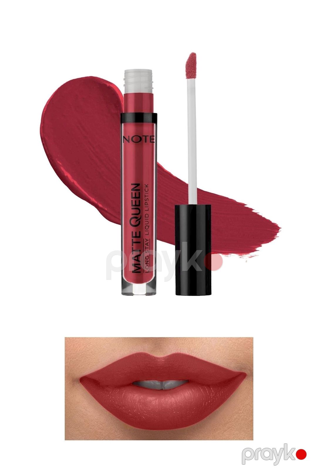 Maye dodaq boyası Note Cosmetics Matte Queen 13 Red Elegance — Mallar, Bakı (2)