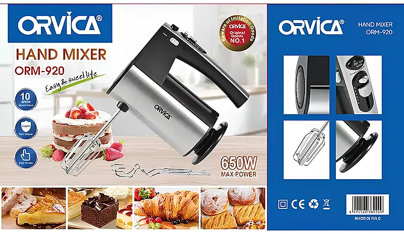 Mikser Orvica ORM-920 — Blenderlər, xırdalayanlar və mikserlər, Bakı (2)