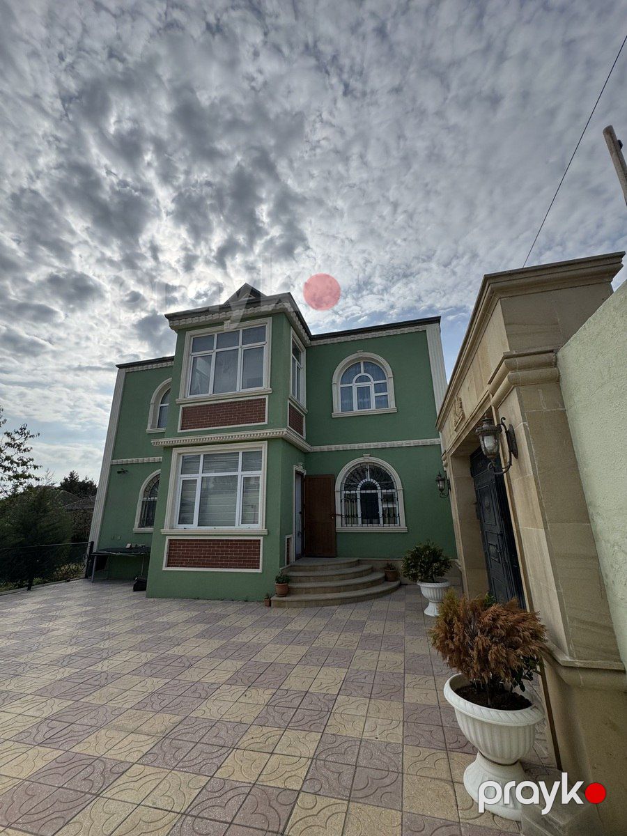 Satılır 7 otaqlı həyət evi/bağ evi 200 m² — Ev, villa, Bakı (2)