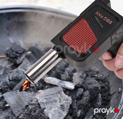 Havaüfürən maşın portativ elektrikli, açıq havada piknik və barbekü üçün prl_0188 — Bakı