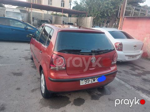 Volkswagen Polo, 5 qapılı hetçbek. Rəngi: qırmızı. Texniki və — Digah