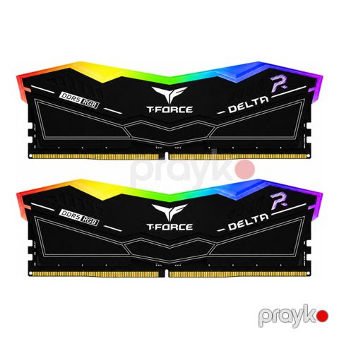 Operativ yaddaş “T-force Delta RGB DDR5 16GB 2x8GB 6000MHz” (TEA-D5-16-6000-KT-DL-RGB) — Bakı