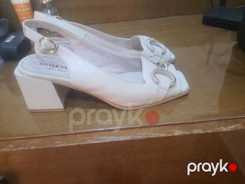 Brend: Sıster Star Model: Açıq burunlu, slingback qadın ayaqqabısı — Bakı