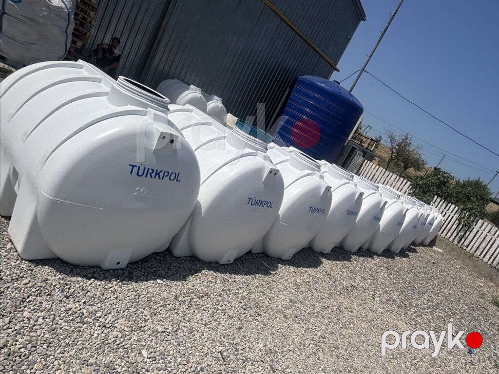 Bak, Plastik, 3000 l l, Yeni, Pulsuz çatdırılma — Su çənləri, kanisterləri, bochkalar, Novxanı (5)