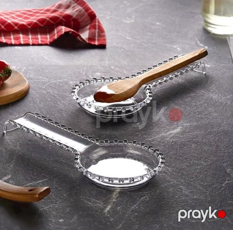 Qaşıq altlığı KAJ5R, 28 sm, şəffaf — Bakı