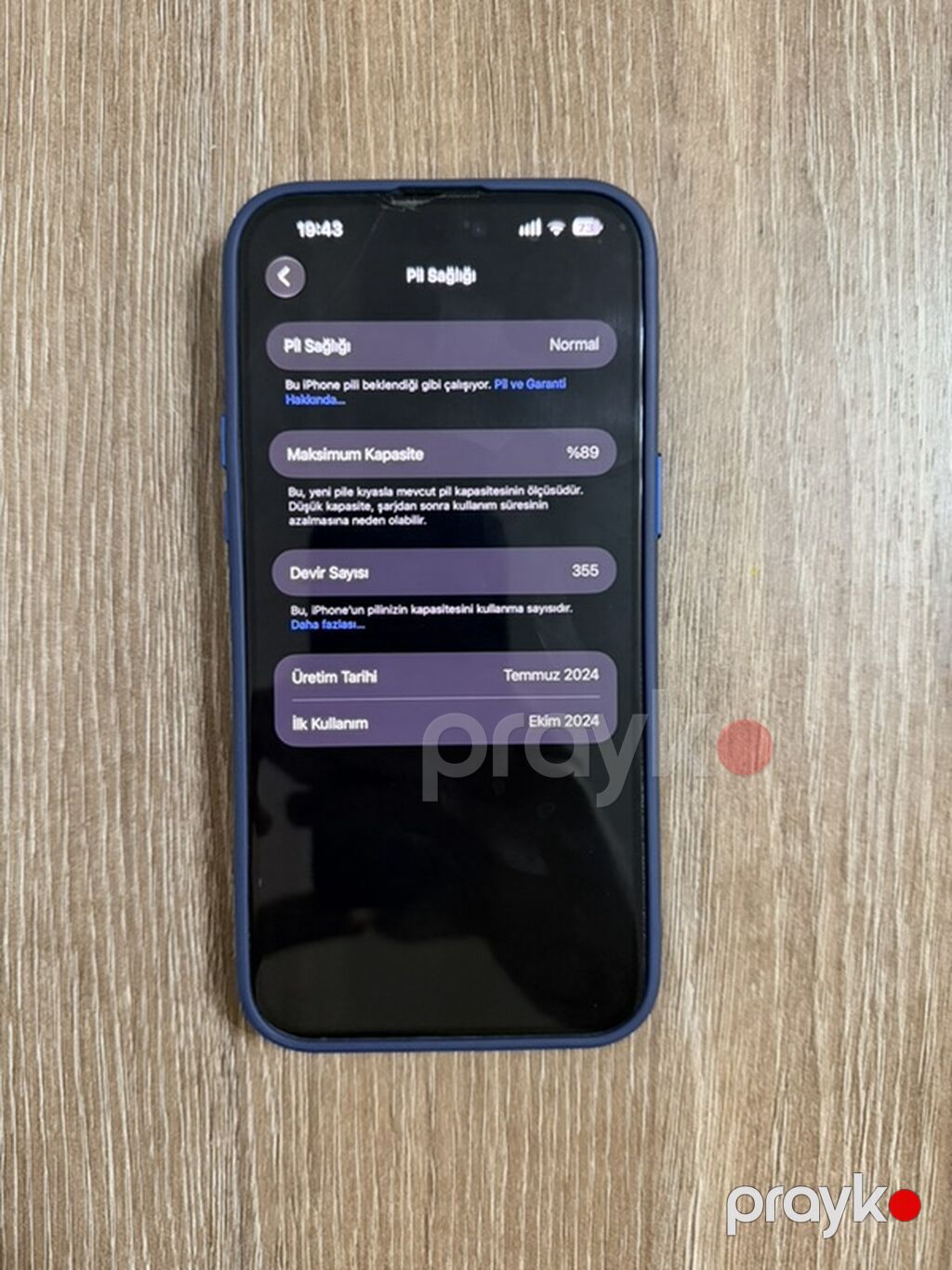 IPhone 15 Pro Max, 256 GB, Blue Titanium — Apple iPhone, Xırdalan (3)