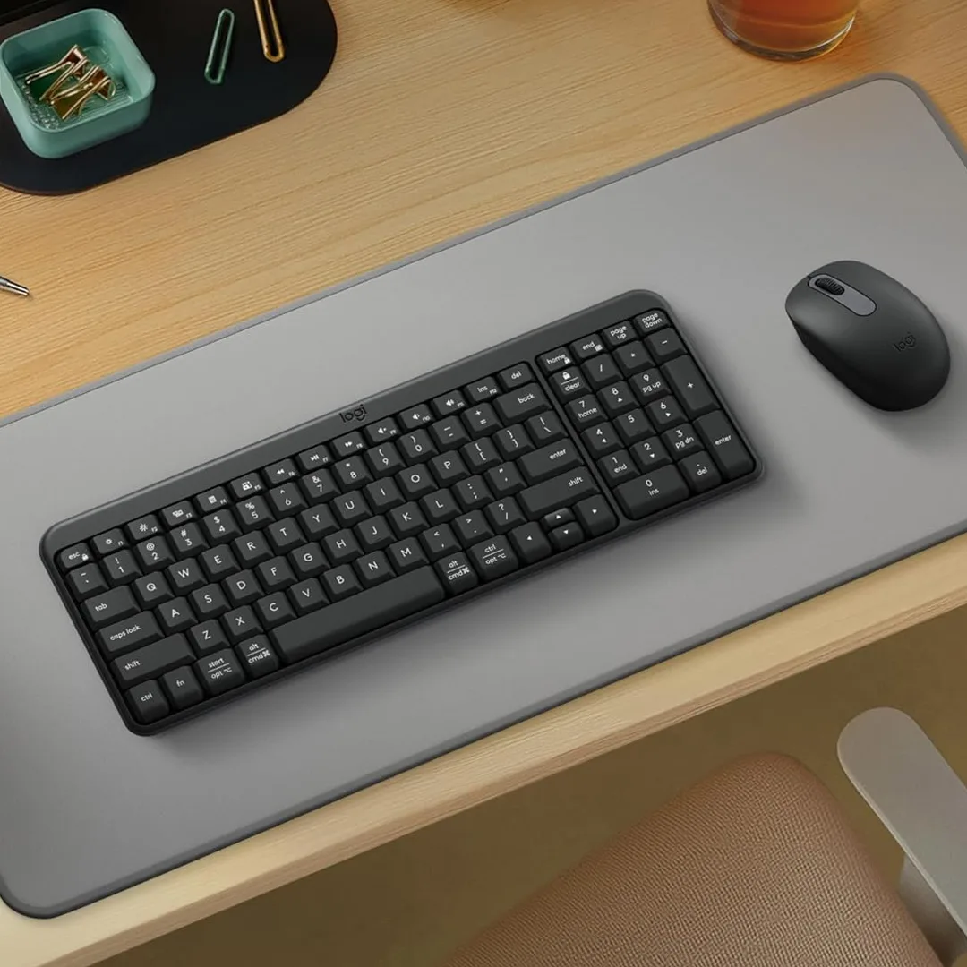 Logitech MK250 Compact Bluetooth Wireless Combo Graphite — Mallar, Bakı (5)