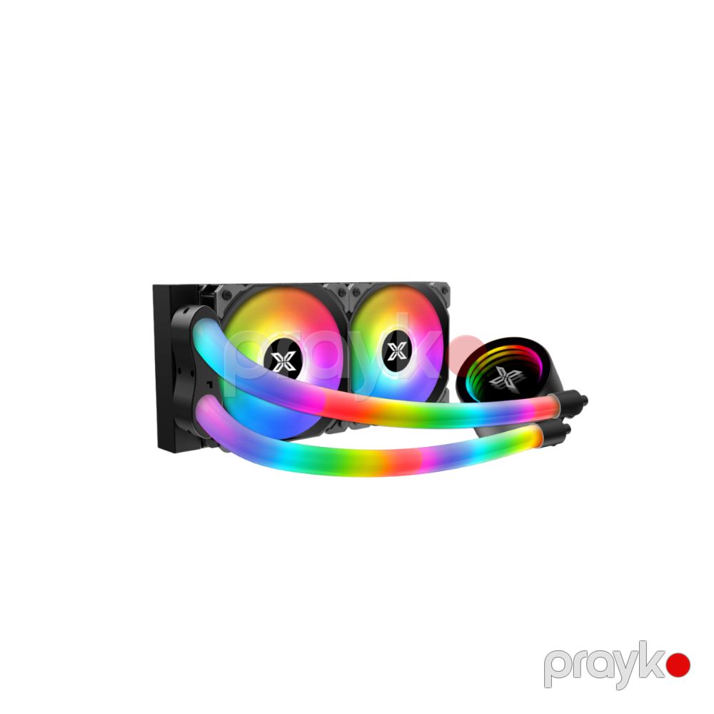 Xigmatek Kombo – Gaming X Case + Xigmatek Neon Aqua 240 CPU Liquid Cooler (XIG-CC-116) — Komponentlər, Bakı (3)