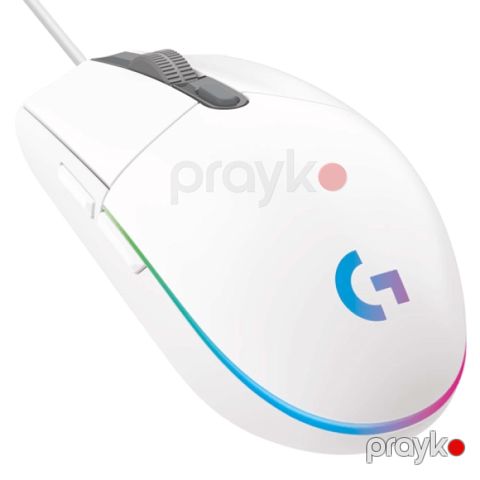 Logıtech G102 Lıghtsync Gaming Mouse – White — Bakı