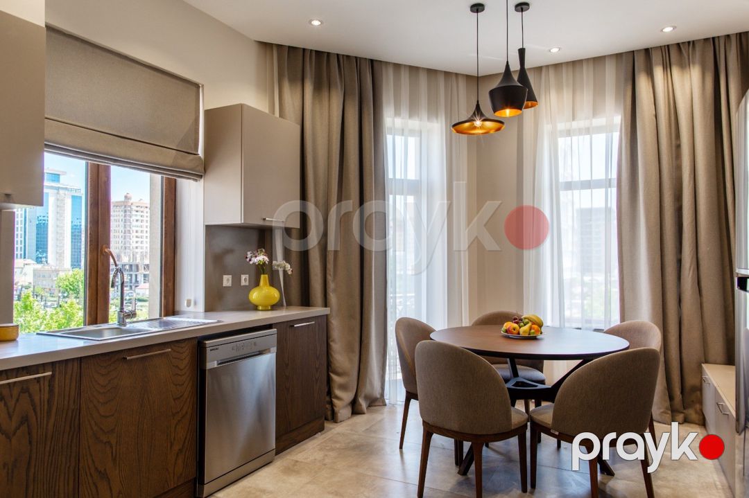 İcarəyə verilir 3 otaqlı yeni tikili 165 m² — Mənzil, Bakı (9)