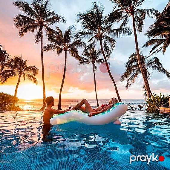 Intex RAX-56874001 Splash Lounge, qoltuqaltılar və stəkan tutacağı olan şişmə üzən şezlonq, Hovuzda və göldə üzmək üçün əlverişli, 191 x 99 sm, RAX-56874001 — Mallar, Bakı (3)