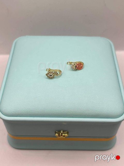 Uşaq üçün qızıl sırğa Goldkidsbaku 70492s, 585 əyarlı, 1.40 qram - goldkidsbaku70492s No Brand — Bakı