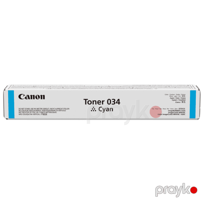 Canon Toner 034 C 9453B001 Cyan Original Toner Kartrici — Elektronika, Bakı