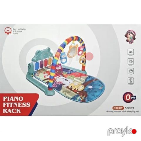 Uşaqlar üçün piano fəaliyyət xalçası Piano Fitness Rack MSGJ7392, rəngbərəng, 3 yaş — Bakı