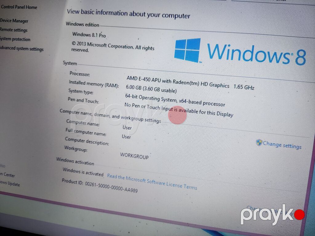 Asus noutbuk tek problem zaryatka saxlamir tokda isleyir. Ram 6 gb — Asus, Bakı (7)