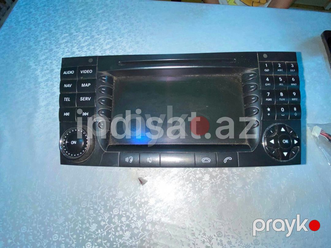 W211 Mercedes-benz Comand naviqasiya/radio başlığı — Avto (5)