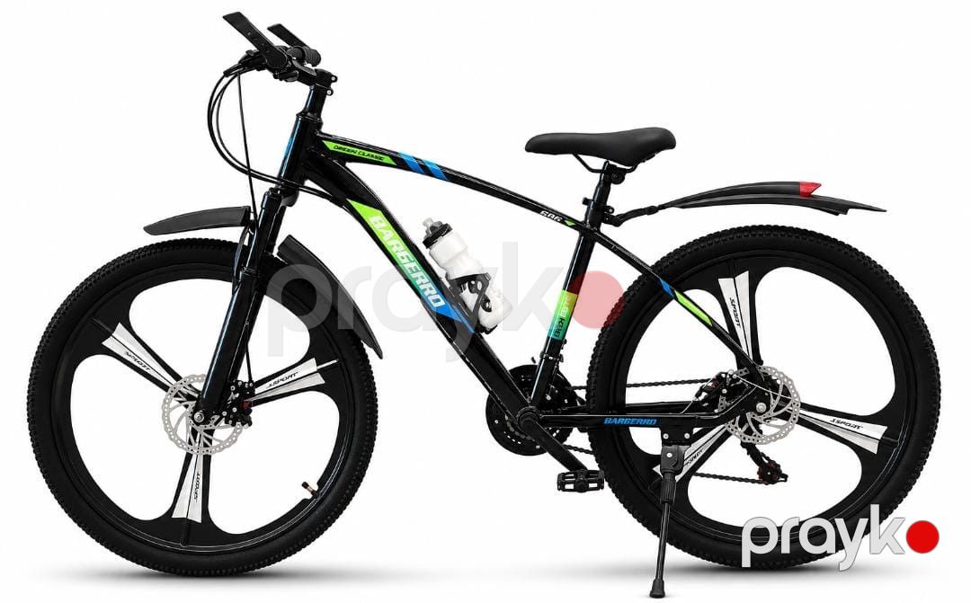 Dağ velosipedi Bargerro 007 29" Black/Green — Velosipedlər, Bakı (2)