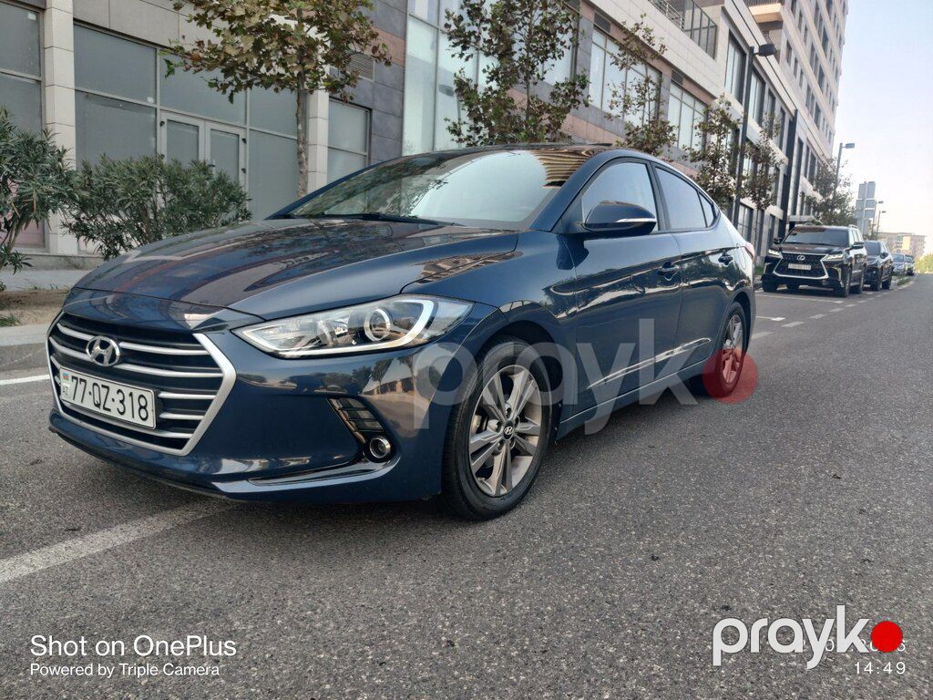Hyundai Avante, 1.6 L, 2016 il, 113 000 km — Avtomobillər, Bakı (2)