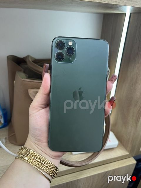 IPhone 11 Pro Max, 256 GB, Matte Midnight Green, Face ID — Bakı