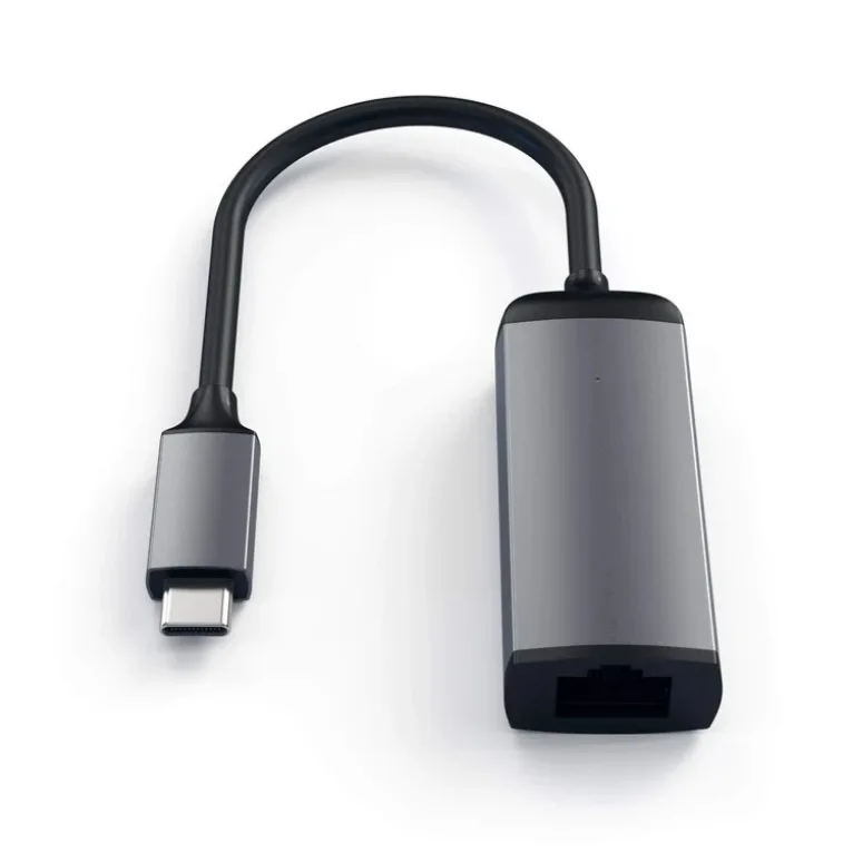 HUB Satechi Aluminum Type-C to Gigabit Ethernet Adapter Space Gray — Bakı
