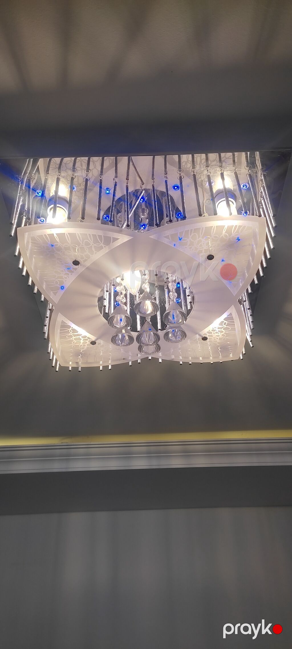 Led Çılçıraq, 4 və daha çox lampa, Metal — Tavan is?qlar? v? cilc?raqlar, Bakı (3)