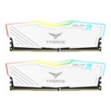 RAM t-force delta rgb 16GB (2x8GB) DDR4-3600 mhz CL18 udımm-whıte (TF4D416G3600HC18JDC01) — Pctech — Оперативная память