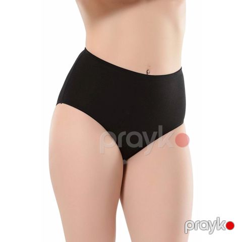 Qadınlar üçün sliplər Belinay_069, qara, pambıq/modal, ölçü L — Bakı