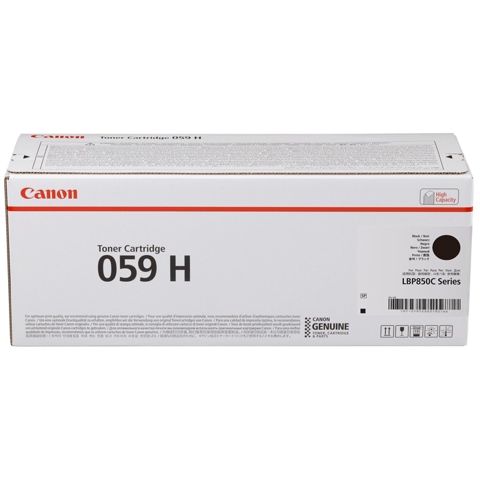 Canon Cartridge 059H CRG-059H BK 3627C001AA Black Original Toner Kartrici — Bakı