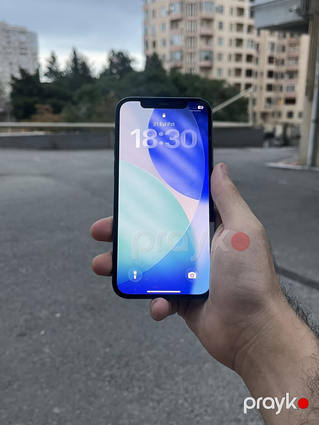 IPhone 12, 64 GB, Göy, Face ID — Apple iPhone, Bakı (2)