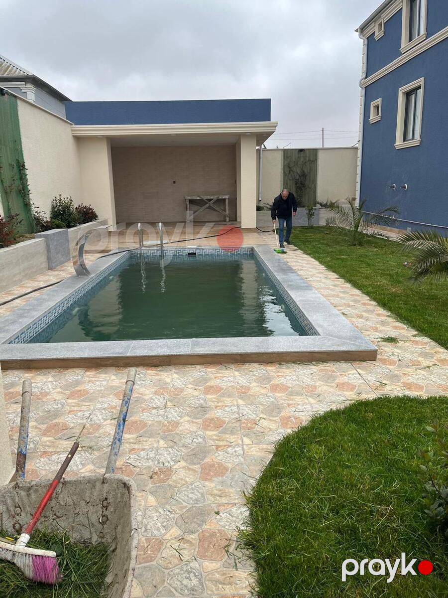 Satılır 6 otaqlı həyət evi/bağ evi 200 m² — Ev, villa, Bakı (4)