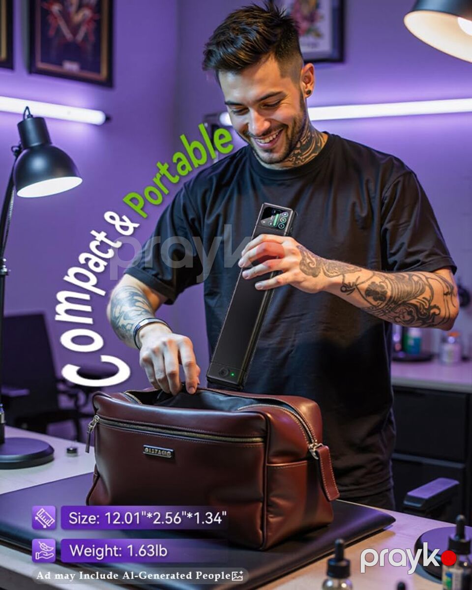 Phomemo M08F Plus Touchscreen Tattoo Stencil Printer — Ofis texnikası və istehlak malları, Bakı (2)