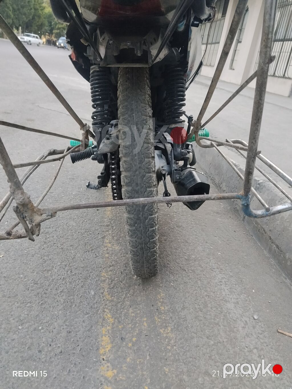 Moped/motosiklet – şəhər daxili və yük daşıma üçün praktik - Korpus — Mopedlər və skuterlər, Mingəçevir (4)
