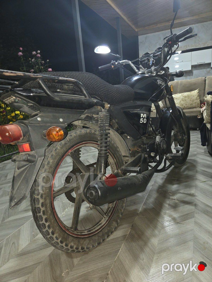 Motosiklet Tufan M50. 2021 il — Motosiklet və mopedlər, Qəbələ (2)