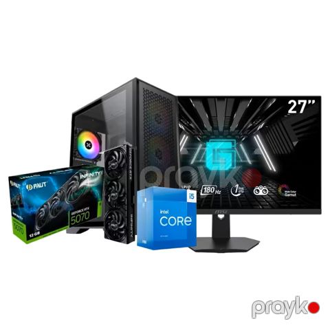 CryoNova Gaming PC- RTX 5070, i5-13400, MSI G274QPF (CUSTOM-PC-051) — Bakı