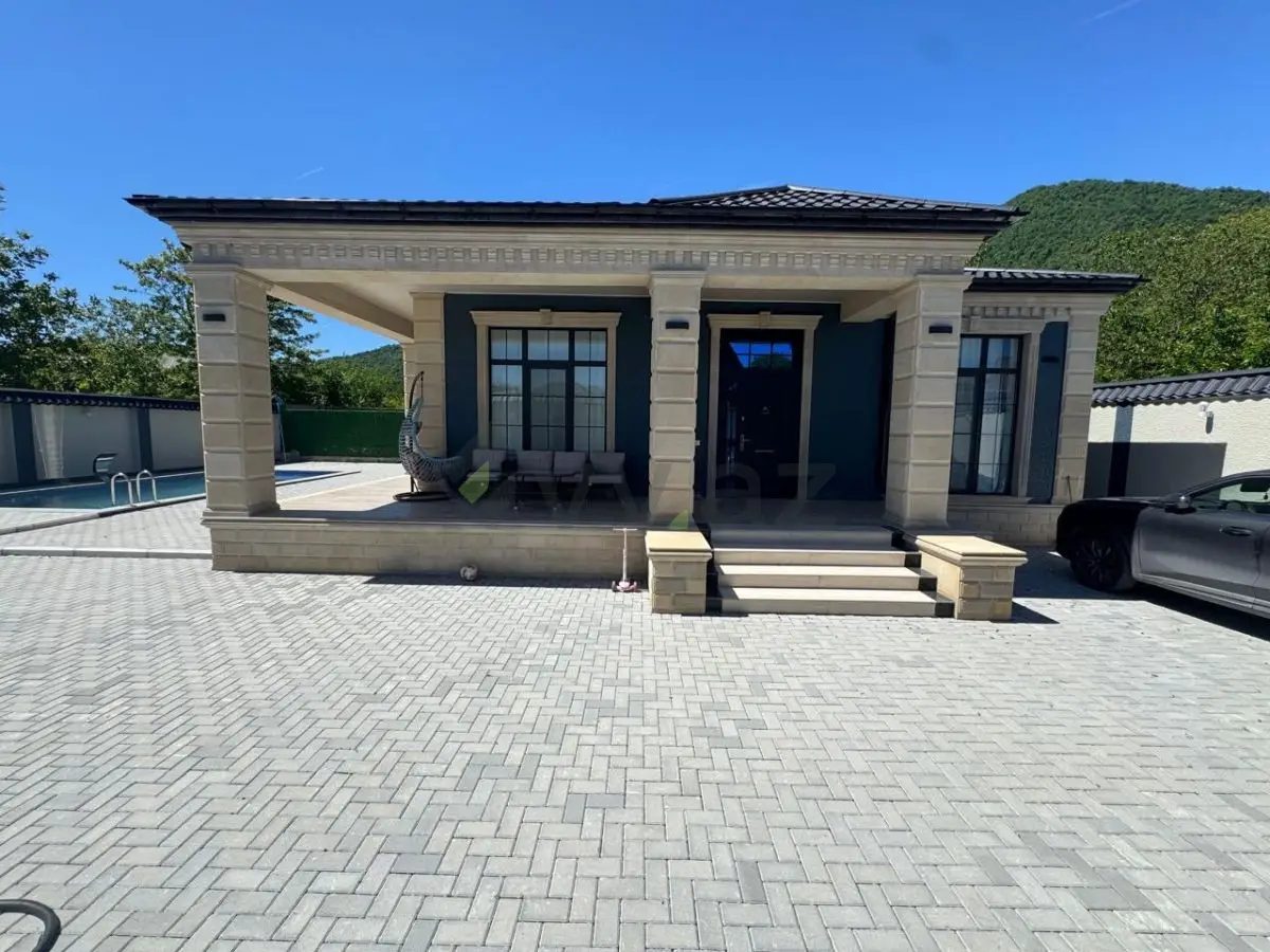 3 otaqlı Həyət evi Kirayə, Qəbələ — Qəbələ