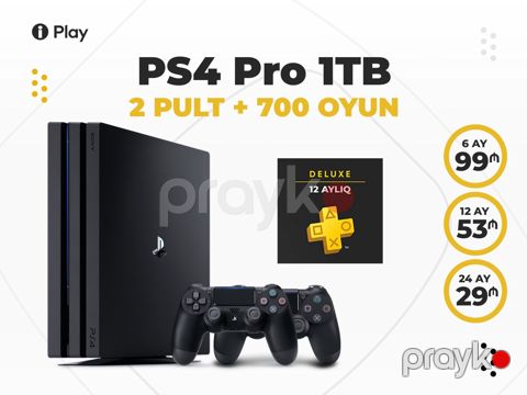 PlayStation 4 Pro 1TB — Bakı