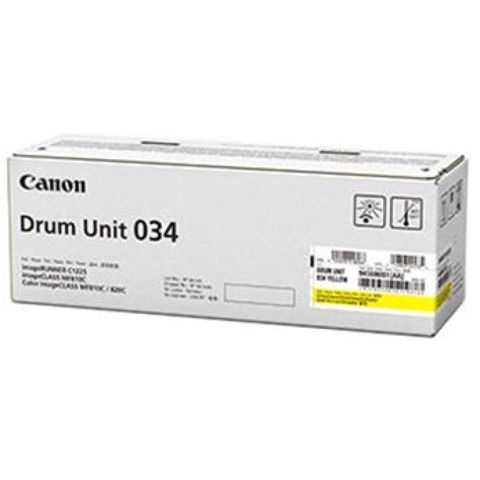 Canon Drum Unit 034 9455B001 Yellow Sarı Drum Kartrici — Bakı