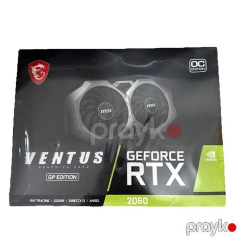 MSI Gaming GeForce RTX 2060 6GB GDRR6 192-bit (RTX 2060 Ventus GP OC) — Bakı