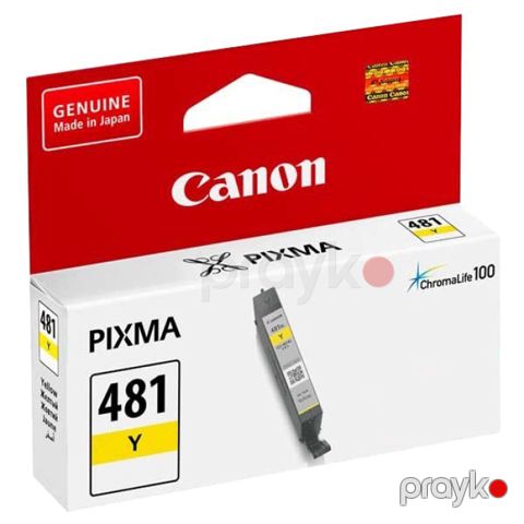 Canon CLI-481 Sarı (Yellow) Kartric 257 Səhifə — Bakı