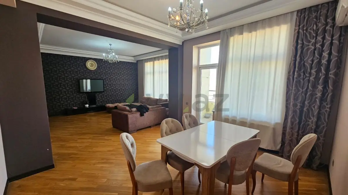 3 otaqlı mənzil Yeni tikili Kirayə, 1-ci mikrorayon, Nəsimi, Bakı — Bakı