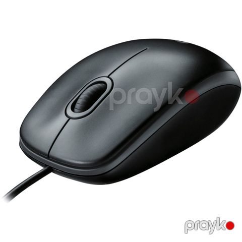 Logitech B100 910-003357 800 DPI Simli Optik Kompüter Siçanı Black — Bakı