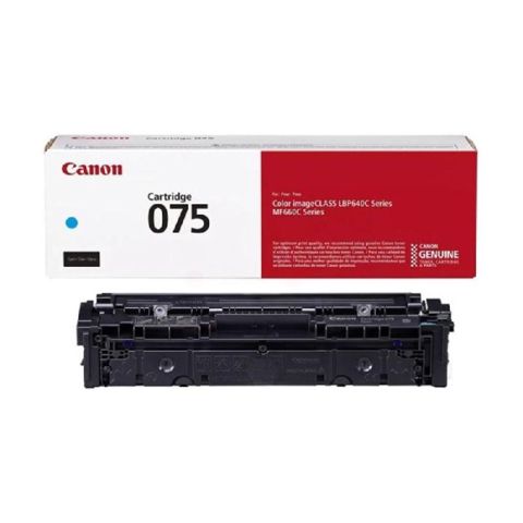 Canon Cartridge 075 C CRG-075 C Cyan Original Toner Kartrici — Bakı