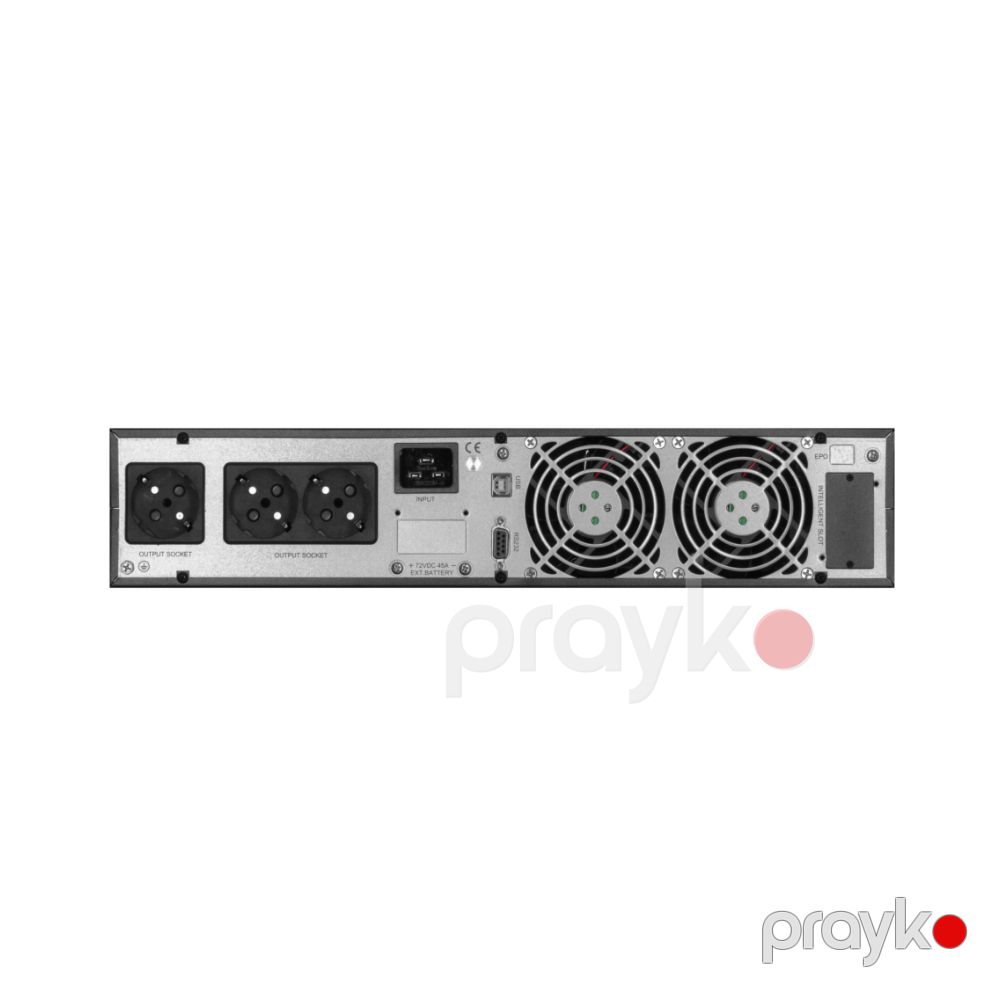 2E OD3000RT, 3000VA/2700W, RT2U, LCD, USB, 3xSchuko (2E-OD3000RT) — UPS, Bakı (2)