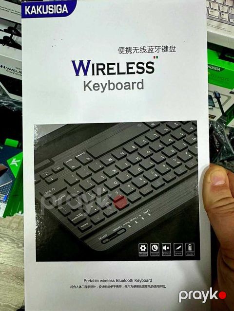 Simsiz klaviatura Kaku Wireless Keyboard Qidalanma mənbəyi - 180mAh — Bakı