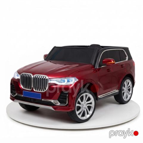 Uşaq elektrik avtomobili BMW 1688, 10 yaşa qədər, 1 yer, 8 km/s, qırmızı — Bakı