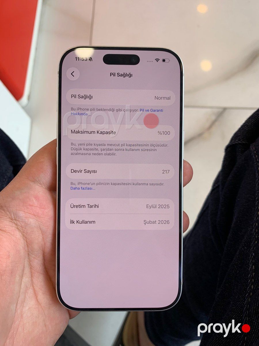 Apple iPhone 17 Pro Silver 256GB/12GB — Smartfonlar, Gəncə (5)