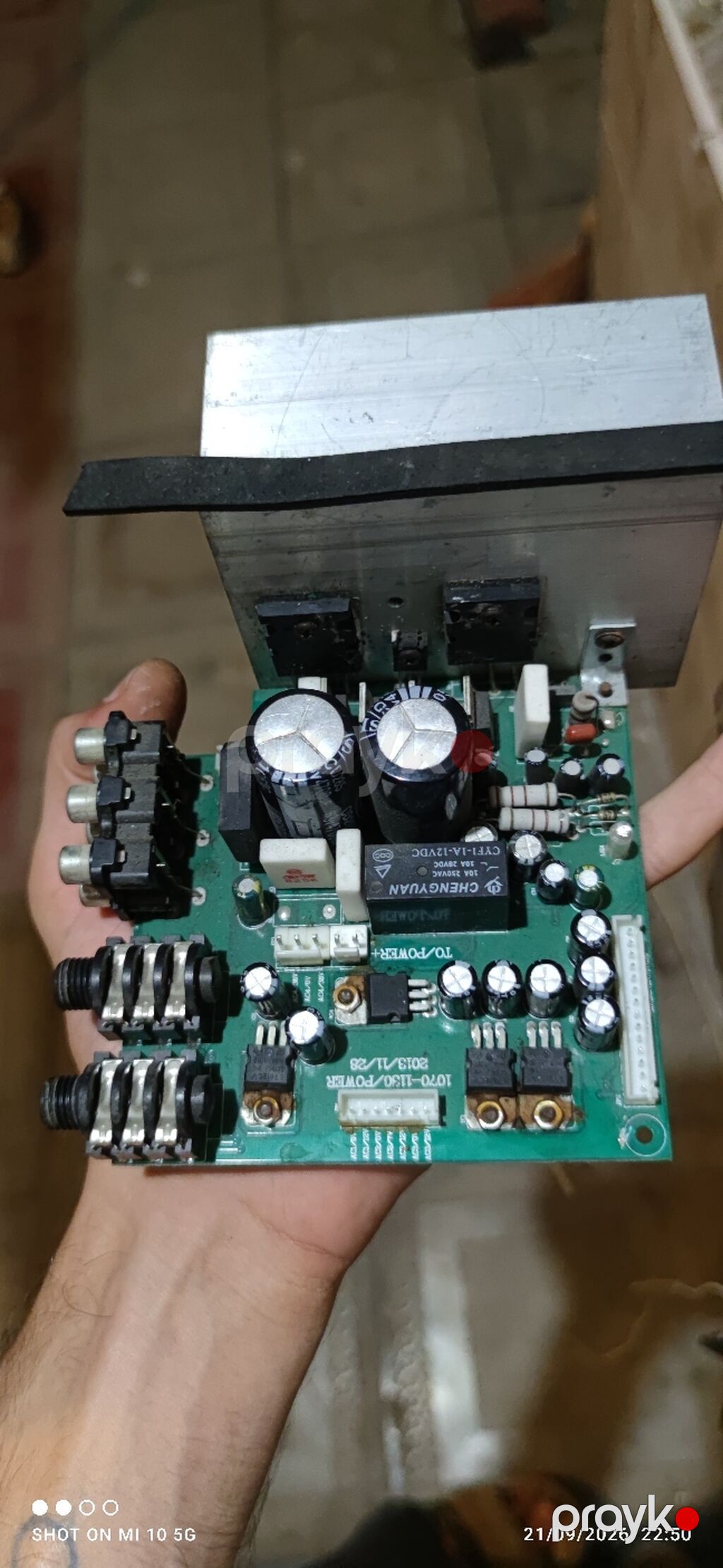 Məhsul: Aktiv subwoofer/amplifikator modul kartı (alüminium — Gücləndiricilər, qəbuledicilər və DAC, Xırdalan (3)
