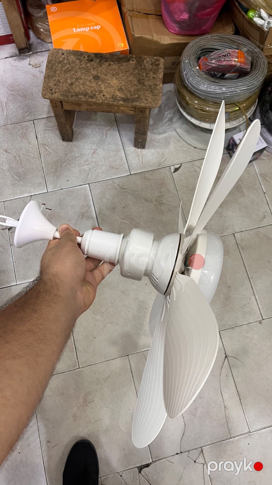 Ventliyator plastik 6pərli 40azn — Ev malları, Bakı (2)