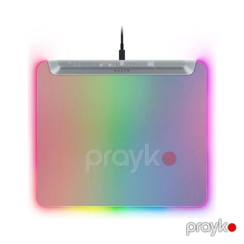 Razer Mouse Pad Firefly V2 Pro, M (360x278x4.6mm), RGB, Phantom White Ed. (RZ02-04920400-R3M1) — Bakı