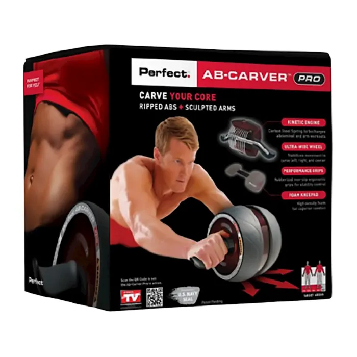Kinetik Qarın və Qol Məşq Aparatı – Karbon Yaylı Ab Roller Fitness Cihazı — İdman, hobi, istirahət, Bakı (2)